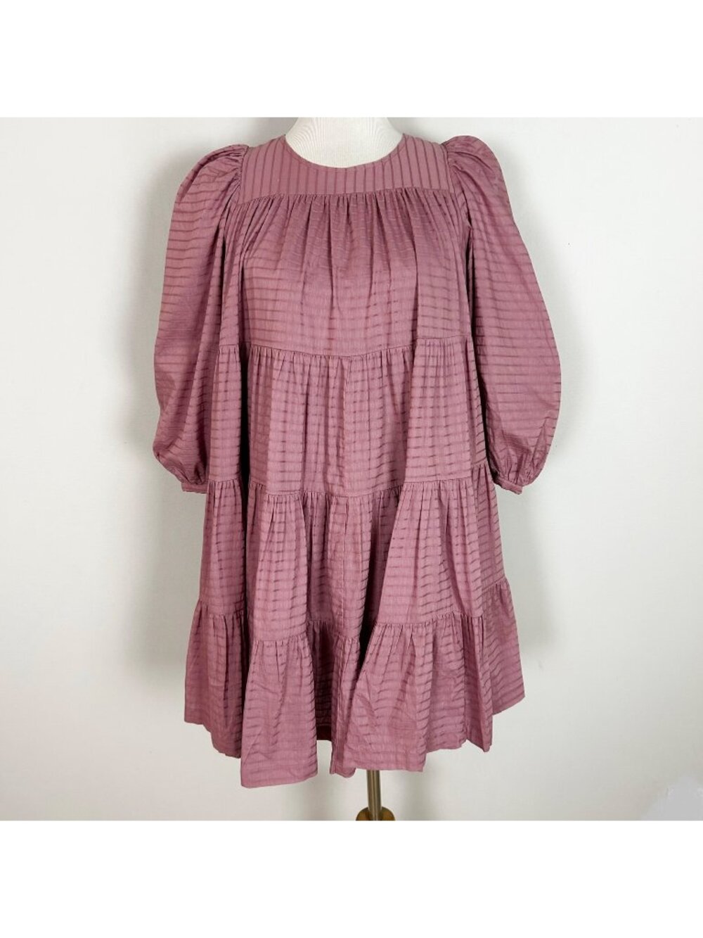 Summersalt Tiered Swing Dress Oversized Comfy Relaxed Size XS Women's